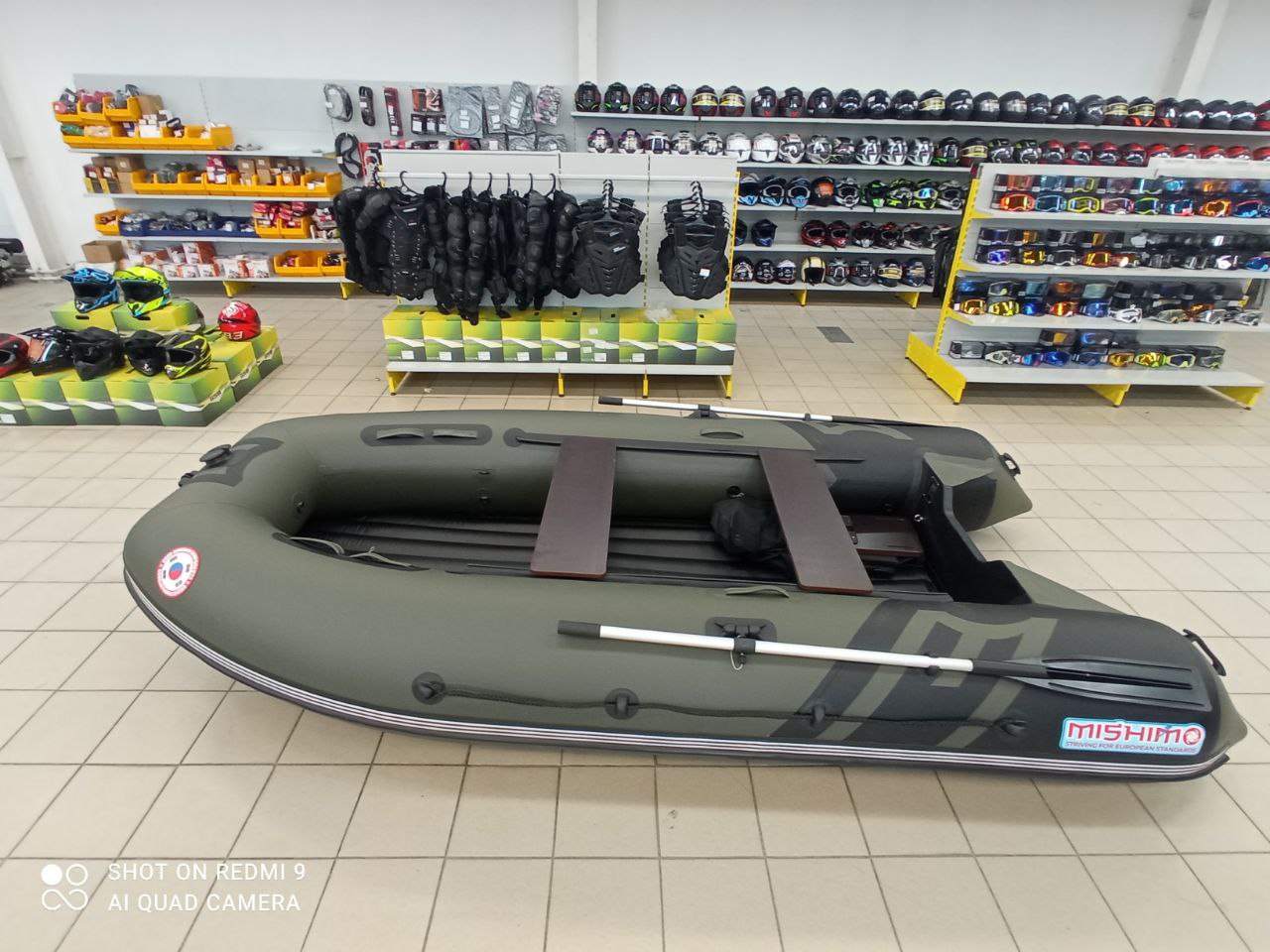 Лодка MISHIMO RIVER JET 410 под водомет в Барнауле