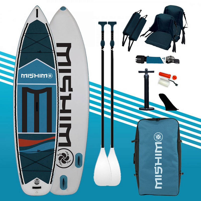 SUP (САП) Доска MISHIMO BIG-SPORT 12.6 в Барнауле