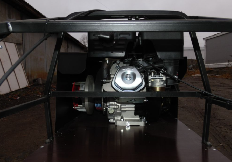 Мотобуксировщик AhtaR Зима 9 л/с с вариатором в Барнауле