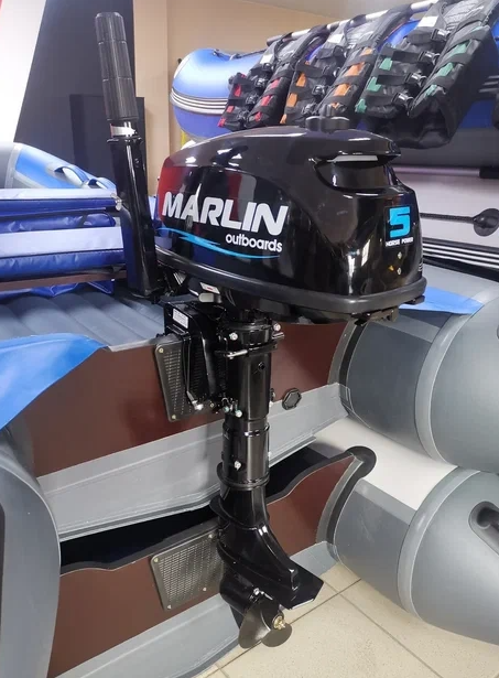 КОМПЛЕКТ ЛОДКА MISHIMO LITE 315 + МОТОР 5л.с в Барнауле