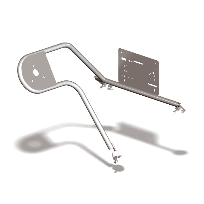 Стойка рулевая с креплением на баллон надувной лодки 25мм в Барнауле