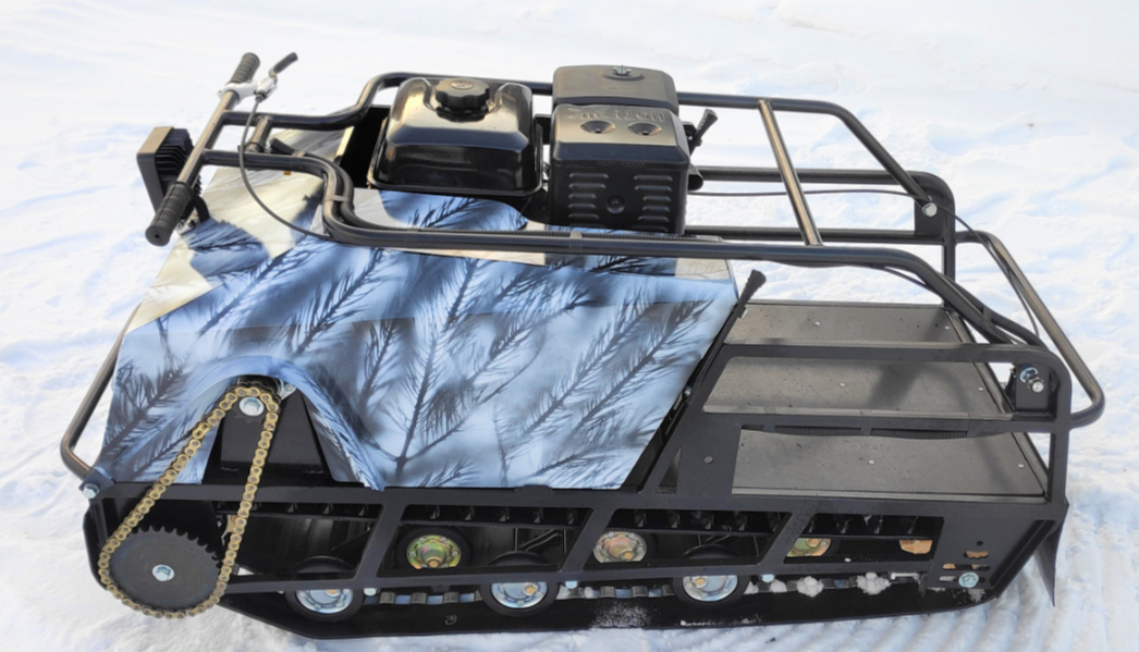 Мотобуксировщик Irondog (Железная собака) M500 15 Камуфляж Охотник в Барнауле