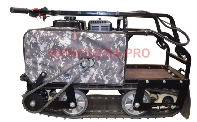 Мини мотобуксировщик КОЙРА "Вжик" (107 см) 7 л/с с ручным стартером в Барнауле