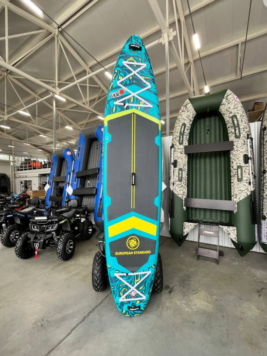 SUP (САП) Доска MISHIMO PRO-MAX Light Teal 11’ (335см) в Барнауле