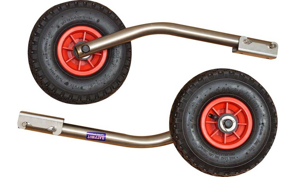 Транцевые колеса модульные удлиненные из нержавеющей стали в Барнауле