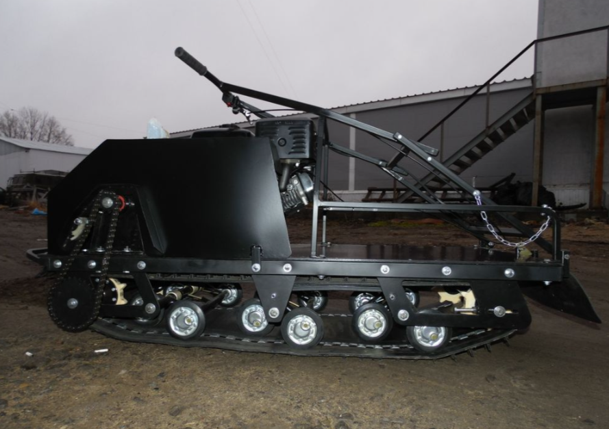 Мотобуксировщик AhtaR Зима 9 л/с с вариатором в Барнауле