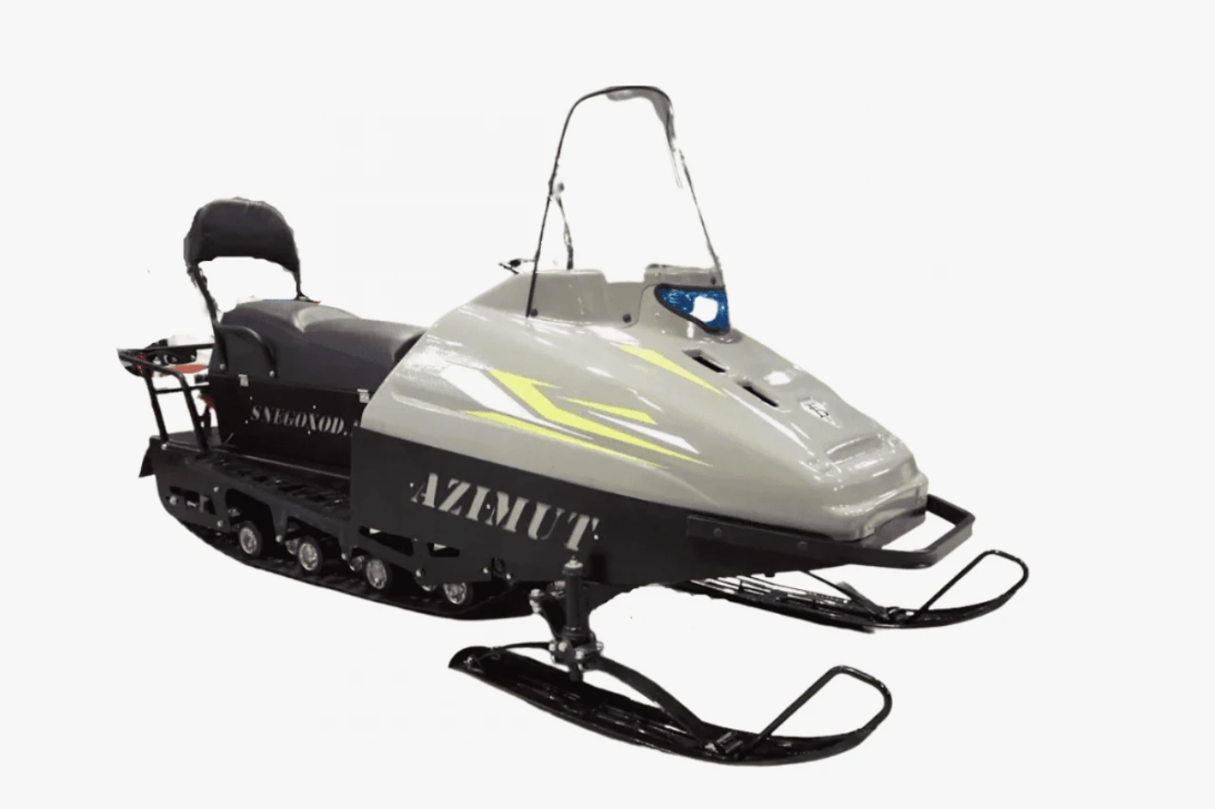 Миниснегоход Бурлак Азимут 24 л.с. , эл.запуск, реверс, тормоз гидравл, капот серый в Барнауле