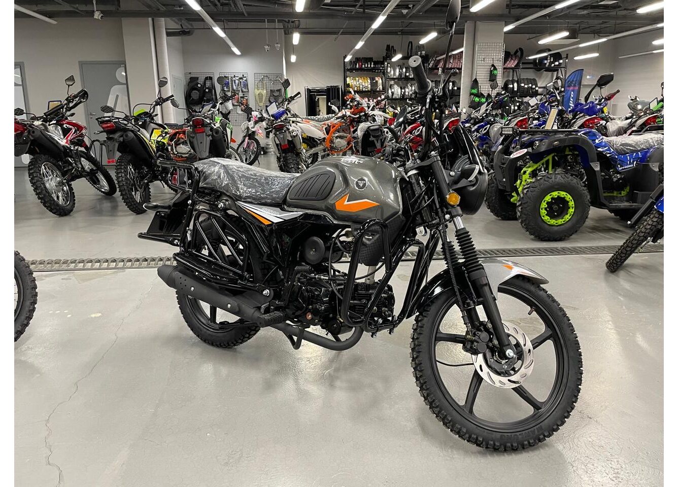 Мопед VMC NOVA 49сс (125сс) Led Full, дисковый тормоз, RKB RATO с баланс. валом, сигнализация в Барнауле