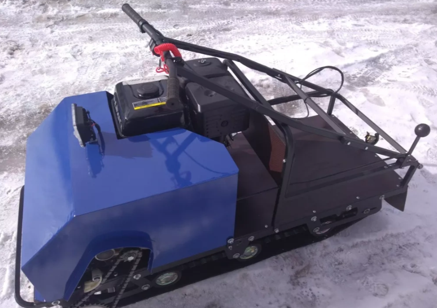 Мотобуксировщик AhtaR ЗИМА с реверсом (задний ход) в Барнауле