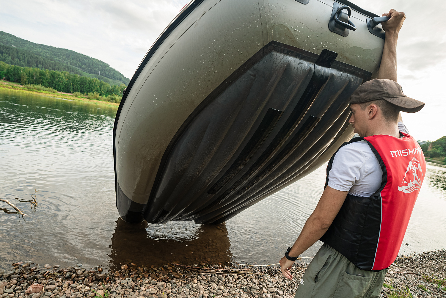 Лодка MISHIMO RIVER JET 390 под водомет в Барнауле