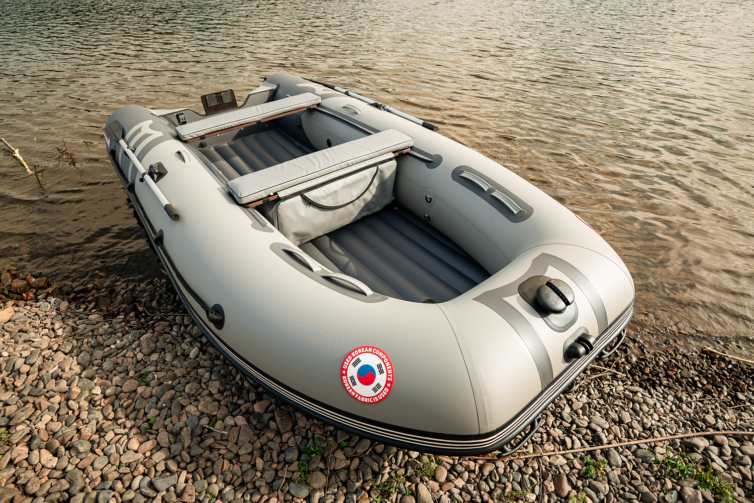 Лодка MISHIMO RIVER JET 390 под водомет в Барнауле