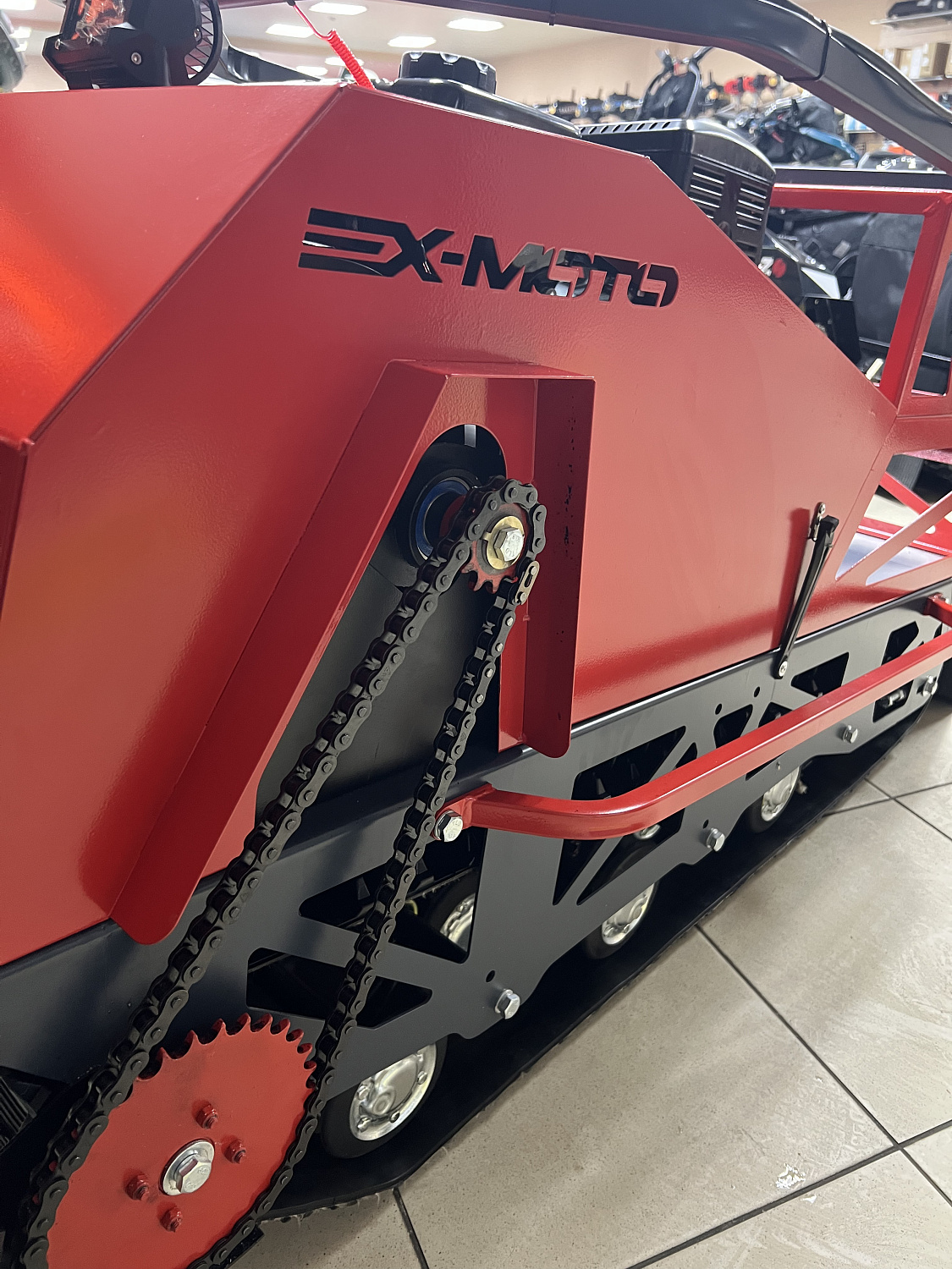 Мотобуксировщик EX-MOTO SNOWDOG S500 15л.с в Барнауле