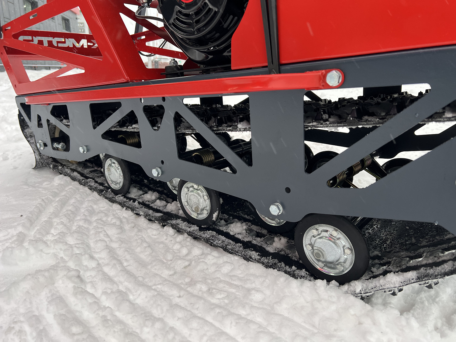 Мотобуксировщик EX-MOTO SNOWDOG S500 15л.с в Барнауле