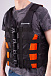 Жилет спасательный MISHIMO PRO Премиум качества Черно-оранжевый в Барнауле
