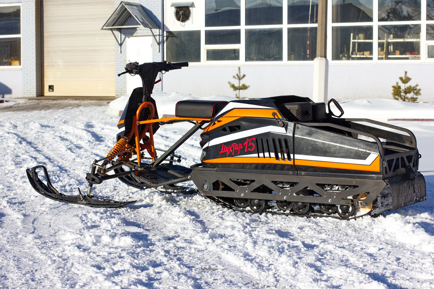 Мотобуксировщик IRBIS Мухтар 15 с лыжным модулем в комплекте в Барнауле