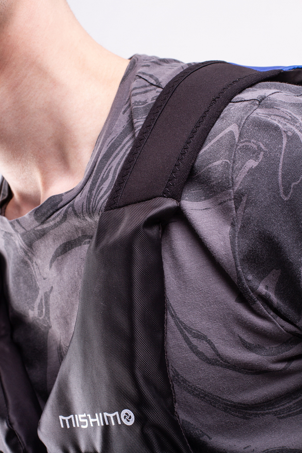 Жилет спасательный MISHIMO PRO Премиум качества Черно-синий в Барнауле