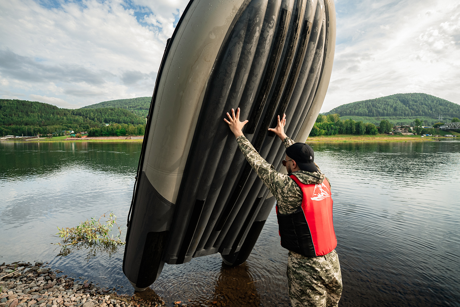 Лодка MISHIMO RIVER JET 390 под водомет в Барнауле