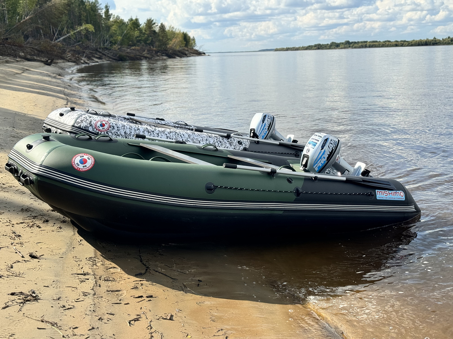 Лодка MISHIMO BIG FLOOR 420 в Барнауле