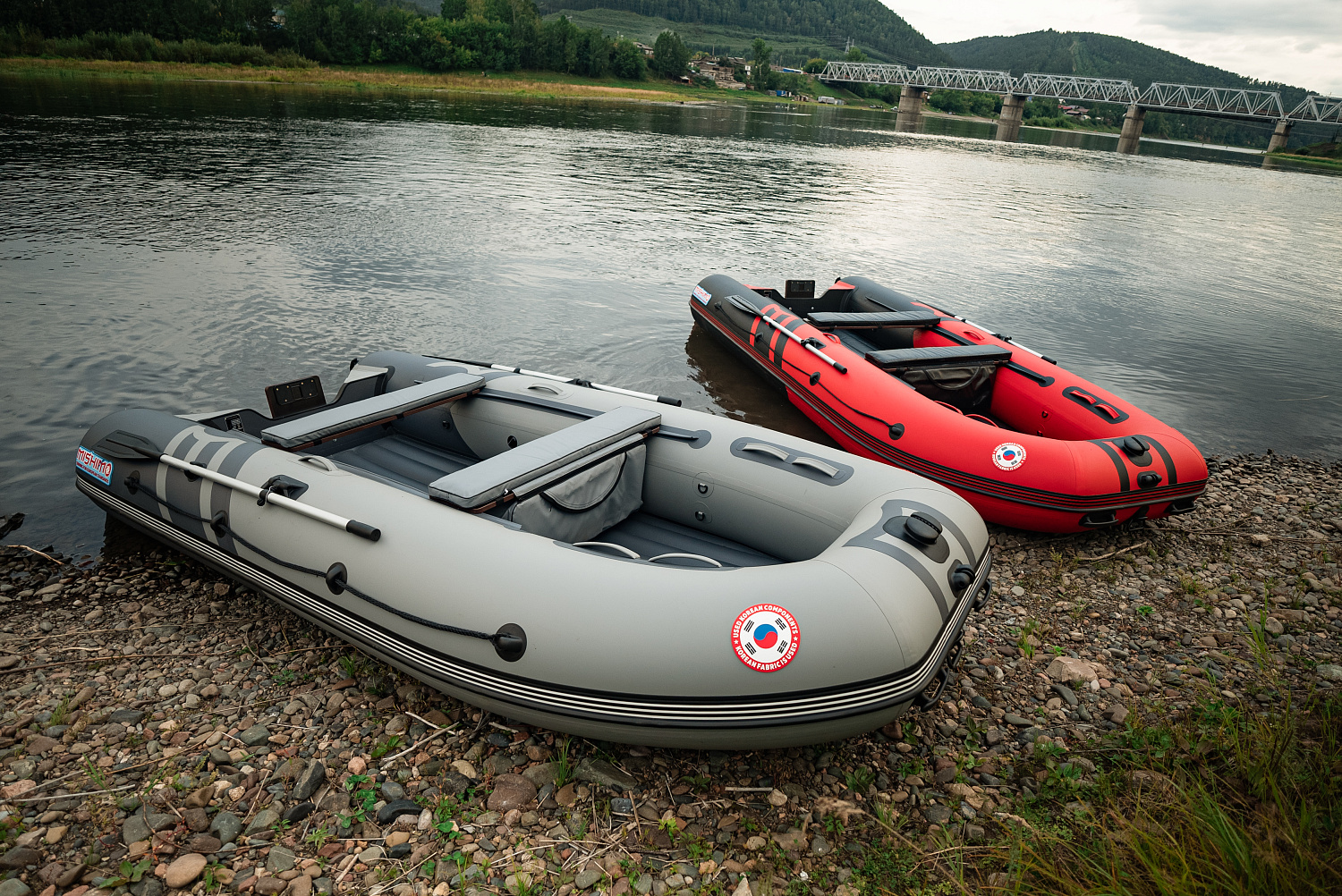 Лодка MISHIMO RIVER JET 390 под водомет в Барнауле