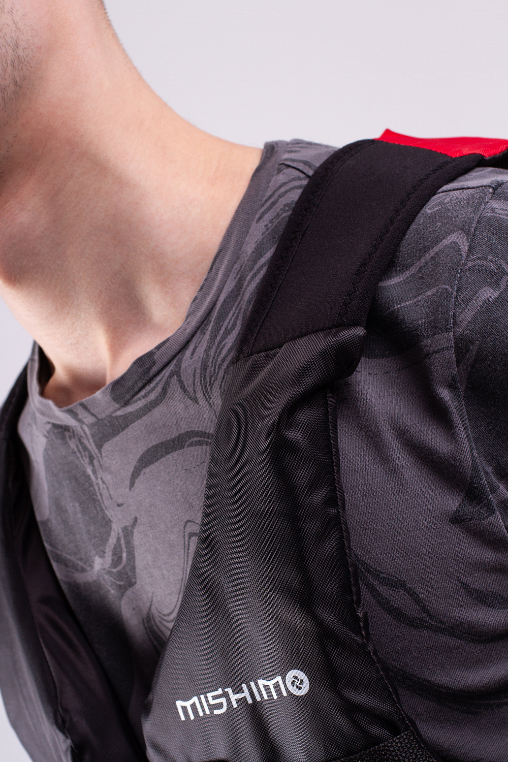 Жилет спасательный MISHIMO PRO Премиум качества Черно-красный в Барнауле